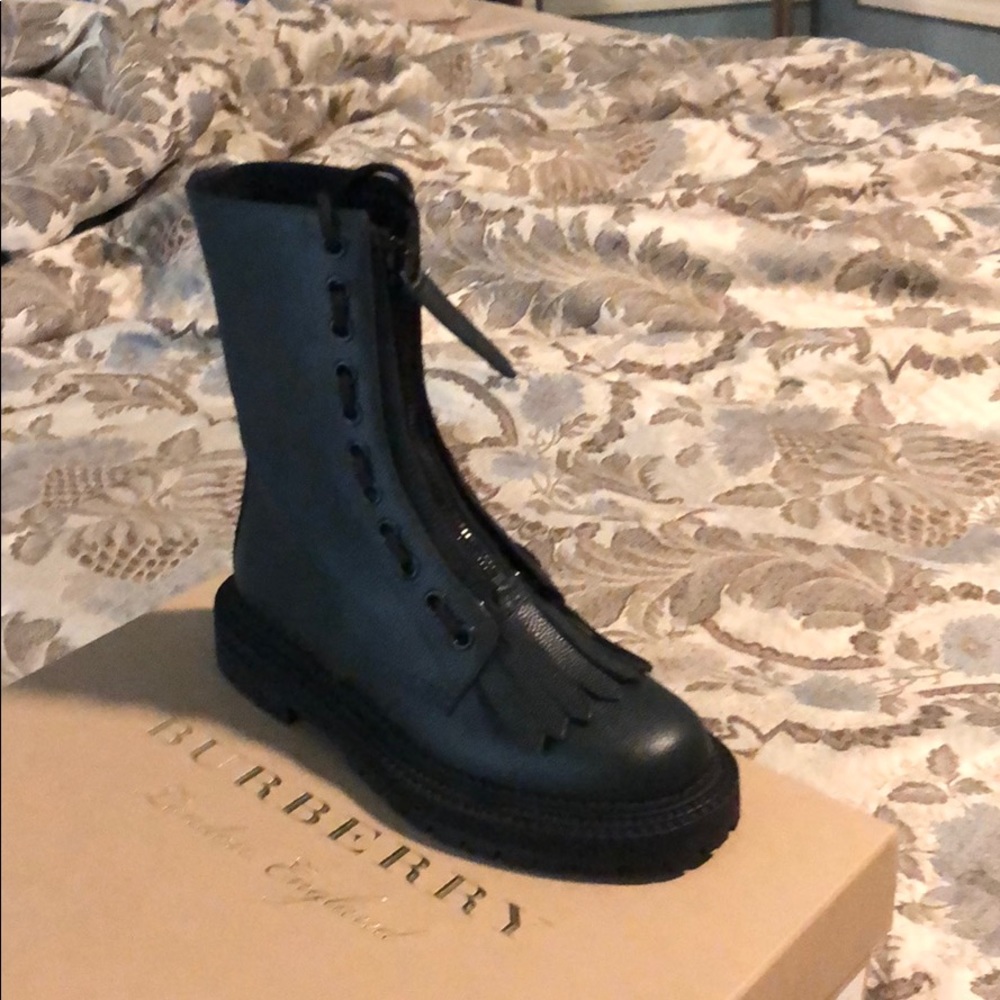 Burberry Military Boots